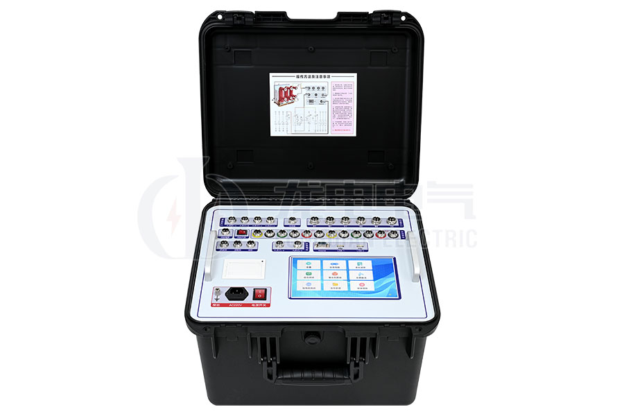 LDGKC-HCS石墨觸頭雙端接地?cái)嗦菲鳈C(jī)械特性測試儀